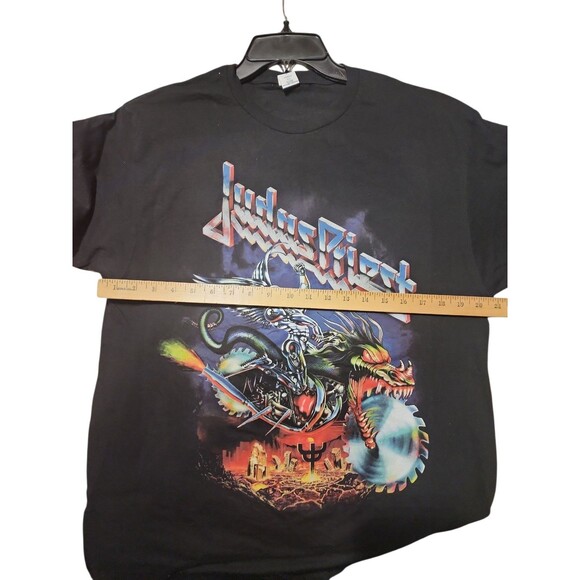 Judas Priest Screaming for Vengeance T-Shirt Black Men’s L Montage by Optima He - Picture 2 of 5